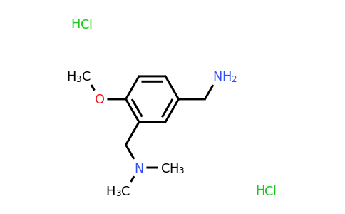 CAS 1820687-70-4 | 1-(5-(aminomethyl)-2-methoxyphenyl)-N,N-dimethylmethanamine dihydrochloride