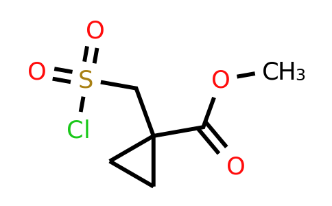 CAS 1820703-07-8 | methyl 1-[(chlorosulfonyl)methyl]cyclopropane-1-carboxylate