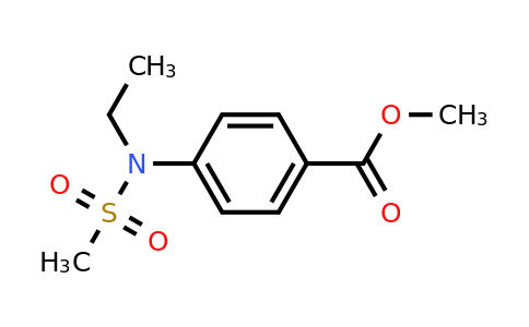CAS 1820704-15-1 | Methyl 4-(N-ethylmethylsulfonamido)benzoate