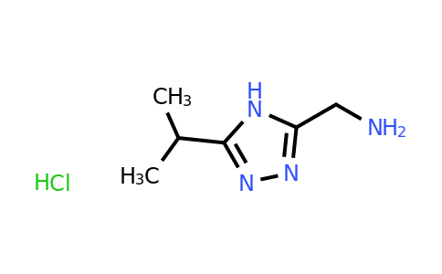 CAS 1820707-63-8 | [5-(propan-2-yl)-4H-1,2,4-triazol-3-yl]methanamine hydrochloride