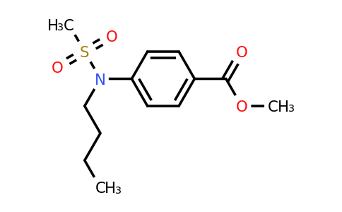 CAS 1820710-57-3 | Methyl 4-(N-butylmethylsulfonamido)benzoate