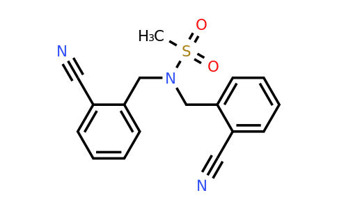 CAS 1820710-63-1 | N,N-Bis(2-cyanobenzyl)methanesulfonamide