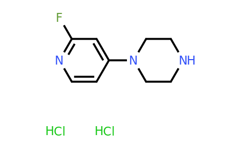 CAS 1820711-96-3 | 1-(2-fluoropyridin-4-yl)piperazine dihydrochloride