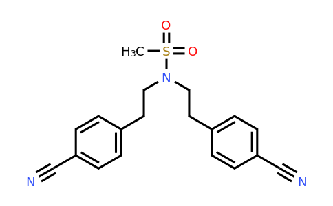 CAS 1820712-14-8 | N,N-Bis(4-cyanophenethyl)methanesulfonamide