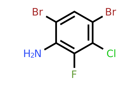 CAS 1820717-44-9 | 4,6-Dibromo-3-chloro-2-fluoroaniline