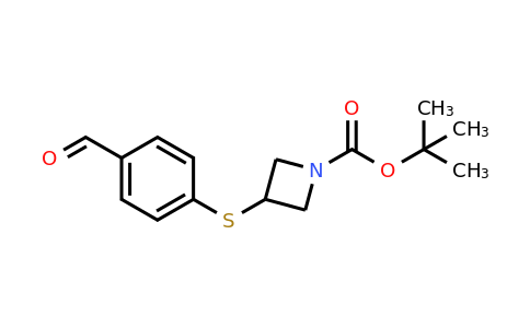 CAS 1820718-53-3 | tert-Butyl 3-((4-formylphenyl)thio)azetidine-1-carboxylate
