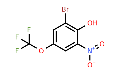 CAS 1820740-59-7 | 2-Bromo-6-nitro-4-(trifluoromethoxy)phenol