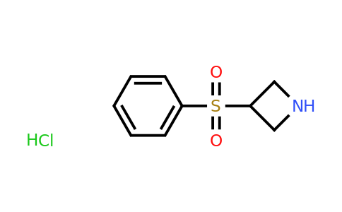 CAS 1820741-25-0 | 3-(benzenesulfonyl)azetidine hydrochloride