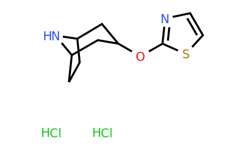 CAS 1820747-35-0 | 2-((8-azabicyclo[3.2.1]octan-3-yl)oxy)thiazole dihydrochloride
