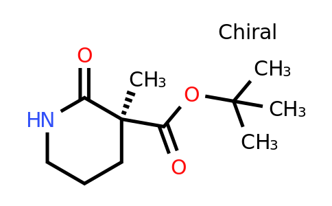 CAS 1820805-42-2 | (S)-tert-Butyl 3-methyl-2-oxopiperidine-3-carboxylate