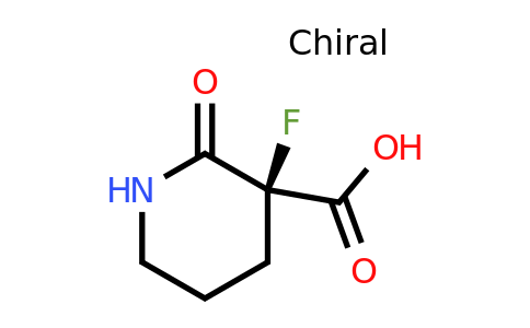 CAS 1820858-41-0 | (3S)-3-fluoro-2-oxopiperidine-3-carboxylic acid