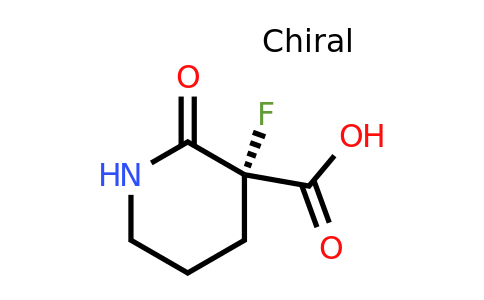 CAS 1820858-43-2 | (3R)-3-fluoro-2-oxopiperidine-3-carboxylic acid