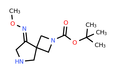 CAS 1821079-80-4 | tert-butyl (8Z)-8-(methoxyimino)-2,6-diazaspiro[3.4]octane-2-carboxylate