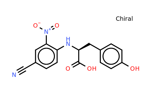 CAS 182114-34-7 | (S)-N-(4-Cyano-2-nitro-phenyl)-L-tyrosine