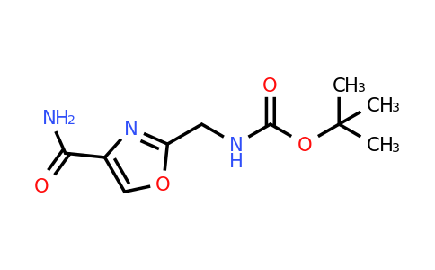 CAS 182120-97-4 | Tert-butyl (4-carbamoyloxazol-2-YL)methylcarbamate