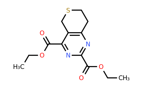 CAS 1821223-61-3 | 2,4-diethyl 5H,7H,8H-thiopyrano[4,3-d]pyrimidine-2,4-dicarboxylate