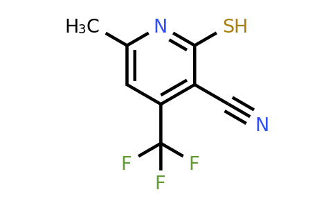 CAS 182127-92-0 | 6-methyl-2-sulfanyl-4-(trifluoromethyl)pyridine-3-carbonitrile