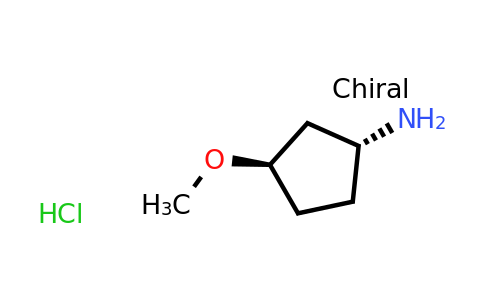 CAS 1821430-32-3 | (1R,3R)-3-methoxycyclopentanamine;hydrochloride