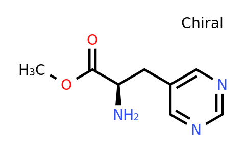 CAS 1821706-92-6 | methyl (2R)-2-amino-3-pyrimidin-5-yl-propanoate