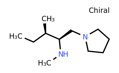 CAS 1821728-43-1 | (2S,3R)-N,3-Dimethyl-1-(pyrrolidin-1-yl)pentan-2-amine