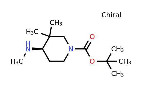 CAS 1821737-24-9 | (R)-tert-Butyl 3,3-dimethyl-4-(methylamino)piperidine-1-carboxylate