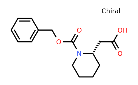 CAS 1821743-10-5 | (S)-2-(1-((Benzyloxy)carbonyl)piperidin-2-yl)acetic acid