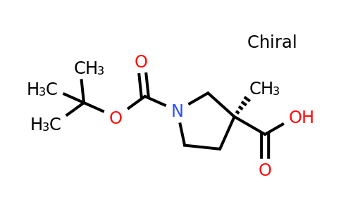 CAS 1821775-99-8 | (3S)-1-tert-butoxycarbonyl-3-methyl-pyrrolidine-3-carboxylic acid