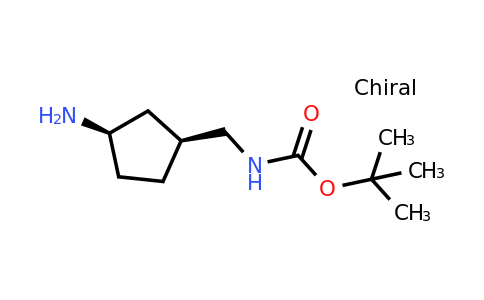 CAS 1821783-69-0 | tert-butyl ((1S,3R)-3-aminocyclopentyl)methylcarbamate