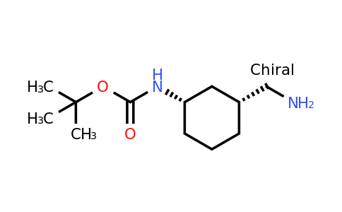 CAS 1821791-21-2 | tert-butyl N-[(1S,3R)-3-(aminomethyl)cyclohexyl]carbamate