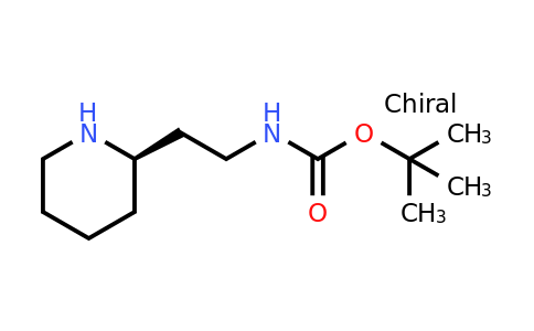 CAS 1821791-75-6 | tert-butyl N-{2-[(2R)-piperidin-2-yl]ethyl}carbamate