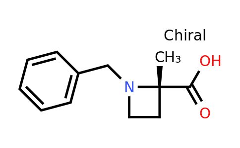 (2S)-1-benzyl-2-methylazetidine-2-carboxylic acid