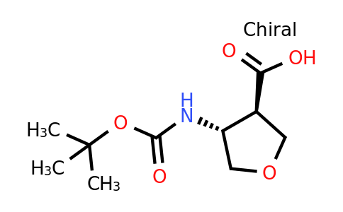 CAS 1821806-18-1 | (3R,4R)-4-{[(tert-butoxy)carbonyl]amino}oxolane-3-carboxylic acid
