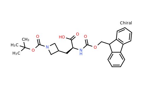 CAS 1821810-82-5 | (2S)-3-(1-tert-butoxycarbonylazetidin-3-yl)-2-(9H-fluoren-9-ylmethoxycarbonylamino)propanoic acid