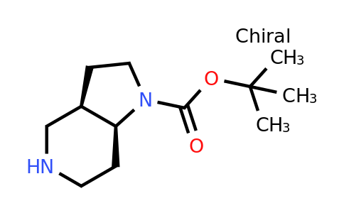 CAS 1821813-38-0 | tert-butyl (3aR,7aS)-2,3,3a,4,5,6,7,7a-octahydropyrrolo[3,2-c]pyridine-1-carboxylate