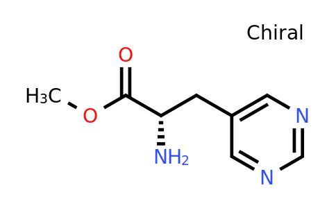 CAS 1821828-14-1 | methyl (2S)-2-amino-3-pyrimidin-5-yl-propanoate