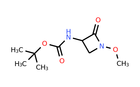 CAS 1822344-58-0 | tert-Butyl N-(1-methoxy-2-oxoazetidin-3-yl)carbamate