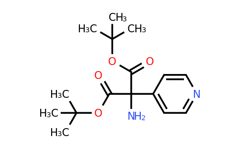 CAS 1822431-00-4 | boc-amino-pyridin-4-yl-acetic acid tert-butyl ester
