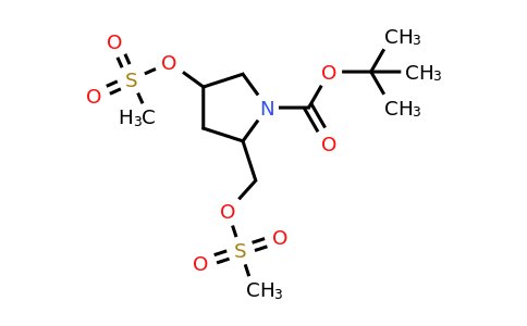 CAS 1822474-33-8 | tert-butyl 4-methylsulfonyloxy-2-(methylsulfonyloxymethyl)pyrrolidine-1-carboxylate