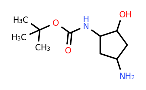 CAS 1822477-76-8 | tert-butyl N-(4-amino-2-hydroxy-cyclopentyl)carbamate