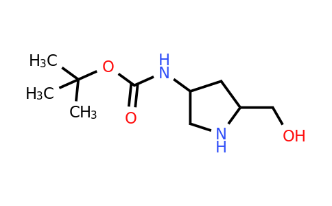 CAS 1822516-87-9 | tert-butyl N-[5-(hydroxymethyl)pyrrolidin-3-yl]carbamate