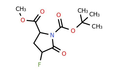 CAS 1822516-99-3 | O1-tert-butyl O2-methyl 4-fluoro-5-oxo-pyrrolidine-1,2-dicarboxylate