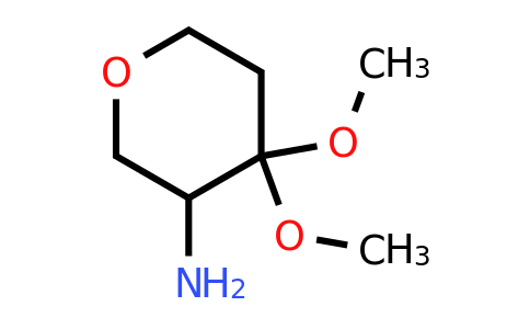 CAS 1822518-54-6 | 4,4-dimethoxyoxan-3-amine