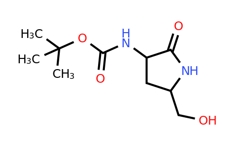 CAS 1822540-44-2 | tert-butyl N-[5-(hydroxymethyl)-2-oxo-pyrrolidin-3-yl]carbamate