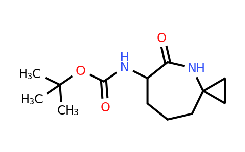 CAS 1822546-02-0 | tert-butyl N-(5-oxo-4-azaspiro[2.6]nonan-6-yl)carbamate