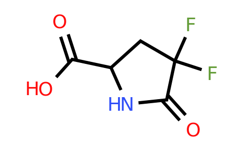 CAS 1822546-72-4 | 4,4-difluoro-5-oxopyrrolidine-2-carboxylic acid