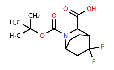 CAS 1822589-45-6 | 2-tert-butoxycarbonyl-5,5-difluoro-2-azabicyclo[2.2.2]octane-3-carboxylic acid