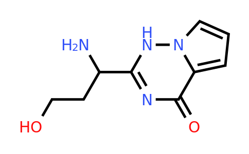 CAS 1822624-69-0 | 2-(1-amino-3-hydroxypropyl)-1H,4H-pyrrolo[2,1-f][1,2,4]triazin-4-one