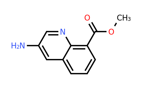 CAS 1822679-47-9 | Methyl 3-aminoquinoline-8-carboxylate
