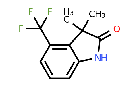 CAS 1822816-54-5 | 3,3-Dimethyl-4-(trifluoromethyl)indolin-2-one