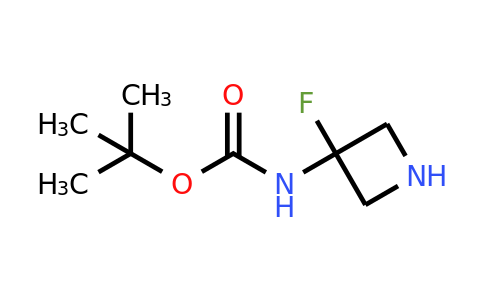 CAS 1822852-73-2 | tert-butyl N-(3-fluoroazetidin-3-yl)carbamate